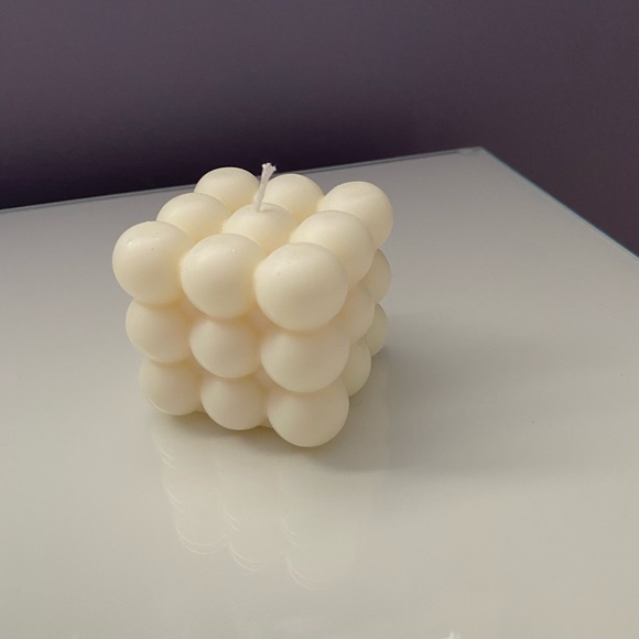 Bubble Candle Set Orange Citrus Scented - Picture 2 of 3